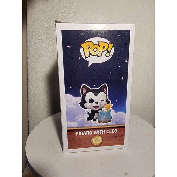 Movie: Pinocchio, Figaro with Cleo Disney cat and fish #1025 - Picture 4 of 6